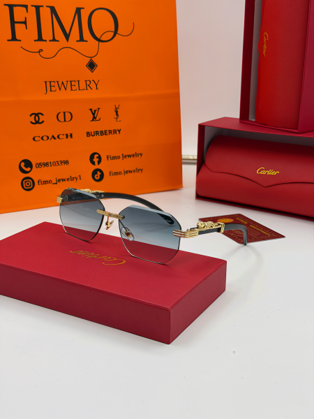 نظارات شمسية رجاليه من كارتير <br> <span class='text-color-warm'>بيعت كلها 🥹</span>