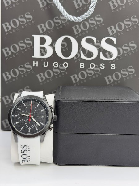 ساعة رجاليه BOSS حزام ربر